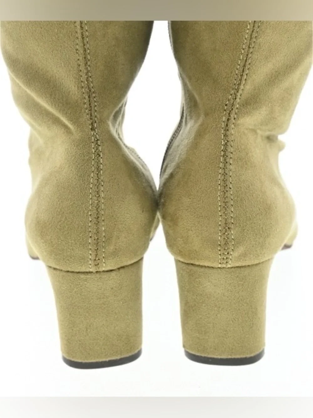 Vintage Green suede over the knee boots size 8 women’s